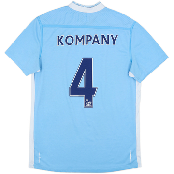 2011-12 Manchester City Home Shirt Kompany #4 - 6/10 - (M)