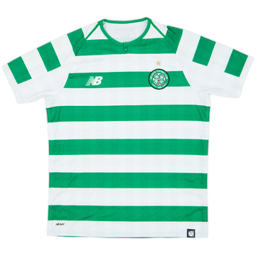 2018-19 Celtic Home Shirt - 9/10 - (XL.Boys)