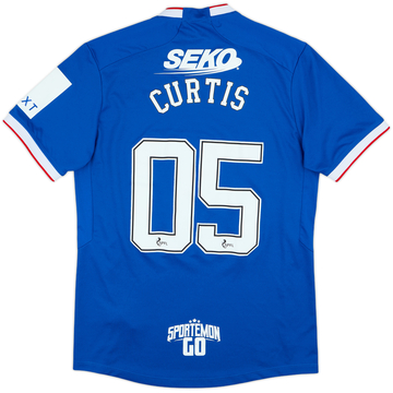 2022-23 Rangers Home Shirt Curtis #05 - 8/10 - (M)