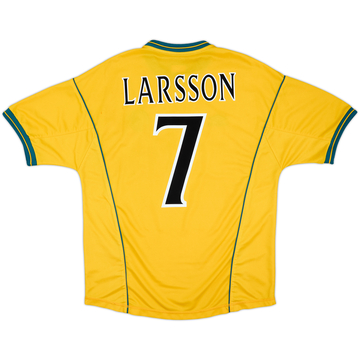 2000-02 Celtic Away Shirt Larsson #7 - 7/10 - (L)