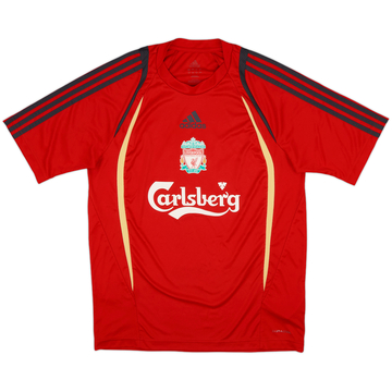 2009-10 Liverpool adidas Training Shirt - 8/10 - (M)