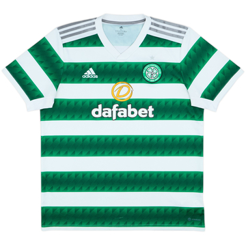 2022-23 Celtic Home Shirt - 8/10 - (XL)