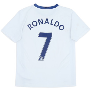 2008-10 Manchester United Away Shirt Ronaldo #7 - 5/10 - (15-16 Years)