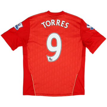2010-12 Liverpool Home Shirt Torres #9 - 6/10 - (S)