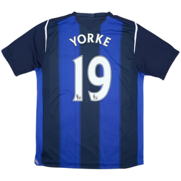 2008-09 Sunderland Away Shirt Yorke #19 - 6/10 - (L)