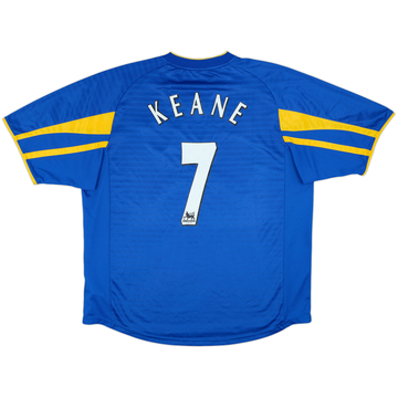2001-03 Leeds United Away Shirt Keane #7 - 5/10 - (XL)