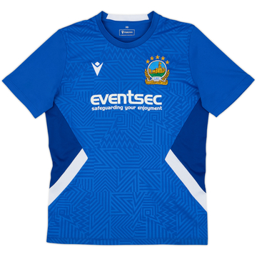 2023-24 Linfield Macron Training Shirt - 10/10 - (XS)
