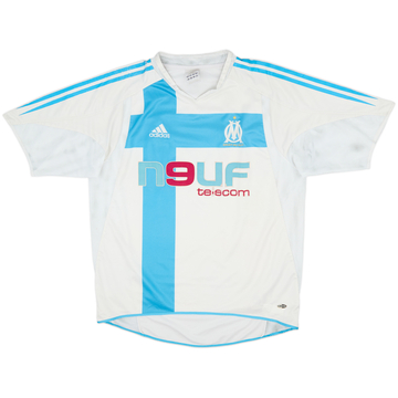 2004-05 Olympique Marseille Home Shirt - 4/10 - (M)