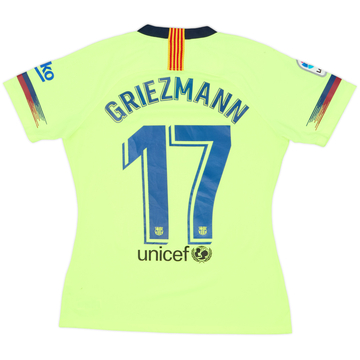 2018-19 Barcelona Away Shirt Griezmann #17 - 5/10 - (Women's M)