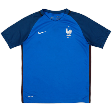 2016-17 France Home Shirt - 8/10 - (L.Boys)