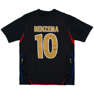 2007-08 Lyon Third Shirt Benzema #10 - 5/10 - (L.Boys)