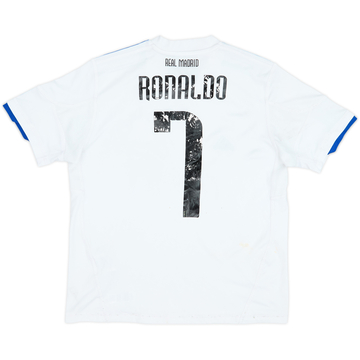 2010-11 Real Madrid Home Shirt Ronaldo #7 - 4/10 - (S.Boys)