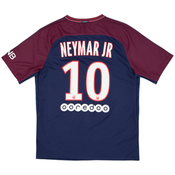 2017-18 Paris Saint-Germain Home Shirt Neymar Jr #10 - 7/10 - (M)