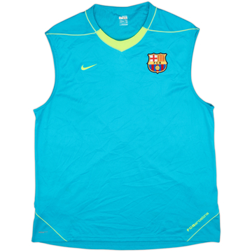 2007-08 Barcelona Nike Training Vest - 8/10 - (XXL)