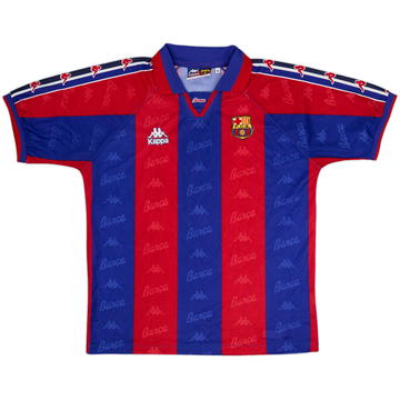 1995-97 Barcelona Home Shirt - 8/10 - (M)