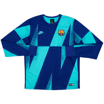 2019-20 Barcelona Nike Sweat Top - 8/10 - (XL.Boys)