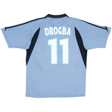 2003-04 Olympique Marseille Third Shirt Drogba #11 - 8/10 - (L)