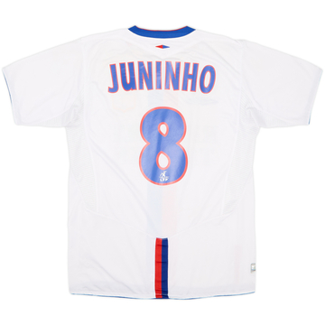 2004-05 Lyon Home Shirt Juninho #8 - 6/10 - (S)