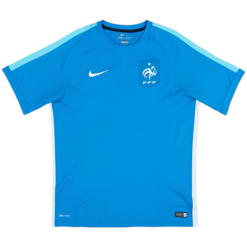 2015-16 France Nike Training Shirt - 9/10 - (L)