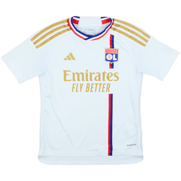 2023-24 Lyon Home Shirt - 9/10 - (M.Boys)