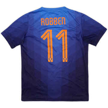 2014-15 Netherlands Away Shirt Robben #11 - 9/10 - (M.Boys)