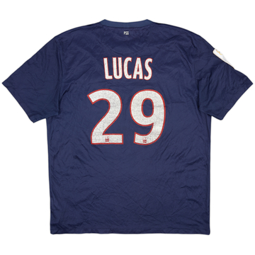 2012-13 Paris Saint-Germain Home Shirt Lucas #29 - 5/10 - (L)