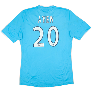 2010-11 Olympique Marseille Away Shirt Ayew #20 - 6/10 - (M)