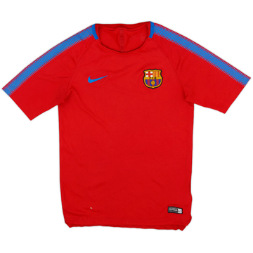 2017-18 Barcelona Nike Training Shirt - 7/10 - (L.Boys)