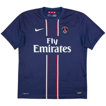 2012-13 Paris Saint-Germain Home Shirt Ibrahimovic #18 - 4/10 - (L)