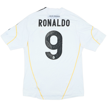 2009-10 Real Madrid Home Shirt Ronaldo #9 - 5/10 - (M)