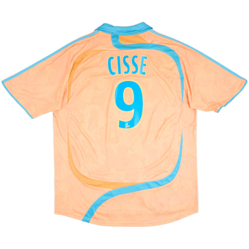 2007-08 Olympique Marseille Third Shirt Cisse #9 - 6/10 - (XL)