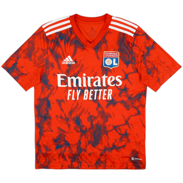 2022-23 Lyon Away Shirt - 9/10 - (L.Boys)