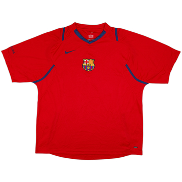 2006-07 Barcelona Nike Training Shirt - 8/10 - (XL)