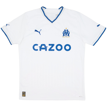 2022-23 Olympique Marseille Home Shirt - 6/10 - (M)