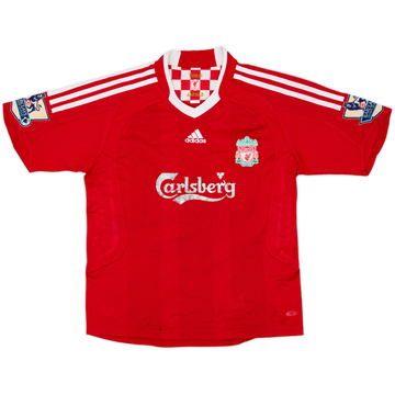 2008-10 Liverpool Home Shirt - 4/10 - (M.Boys)