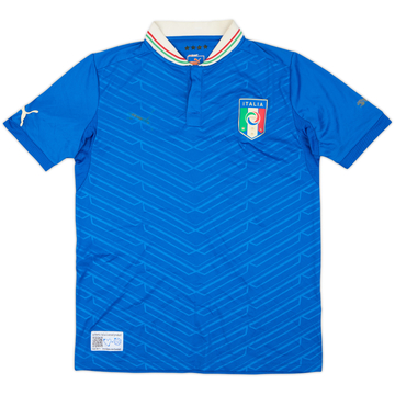 2012-13 Italy Home Shirt - 4/10 - (XL.Boys)