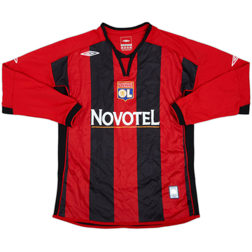 2006-07 Lyon GK Shirt - 8/10 - (M.Boys)