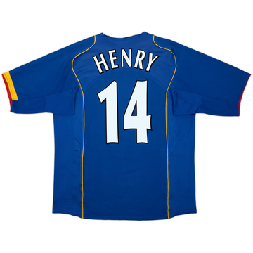 2004-06 Arsenal Away Shirt Henry #14 - 6/10 - (M)