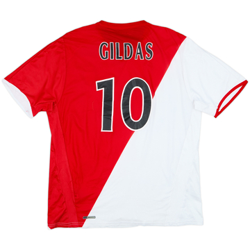 2006-07 Monaco Home Shirt Gildas #10 - 5/10 - (L)
