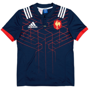 2016-17 France Rugby Home Shirt Lucas - 9/10 - (L.Boys)