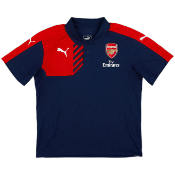 2015-16 Arsenal Puma Polo Shirt - 8/10 - (L)