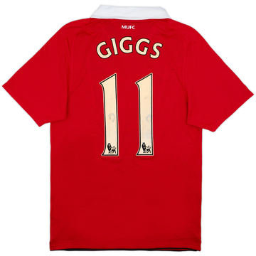2010-11 Manchester United Home Shirt Giggs #11 - 5/10 - (S)