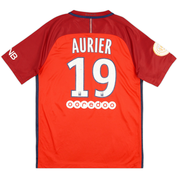 2016-17 Paris Saint-Germain Away Shirt Aurier #19 - 5/10 - (M)