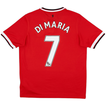 2014-15 Manchester United Home Shirt Di Maria #7 - 10/10 - (XL.Boys)