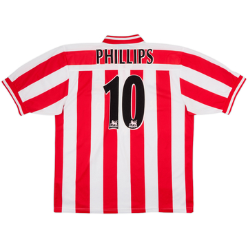 1999-00 Sunderland Home Shirt Phillips #10 - 8/10 - (XL)