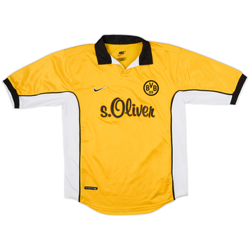 1998-00 Borussia Dortmund Home Shirt - 8/10 - (XL.Boys)