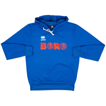 2022-23 Middlesbrough Errea Hooded Sweat Top - 9/10 - (S)