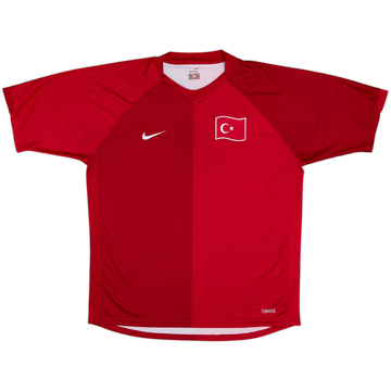 2006-08 Turkey Home Shirt - 8/10 - (L)