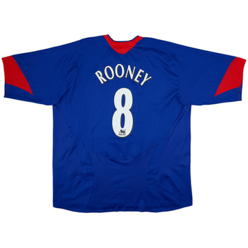 2005-06 Manchester United Away Shirt Rooney #8 - 8/10 - (XXL)