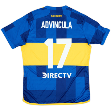 2023-24 Boca Juniors Home Shirt Advincula #17 - 9/10 - (L)